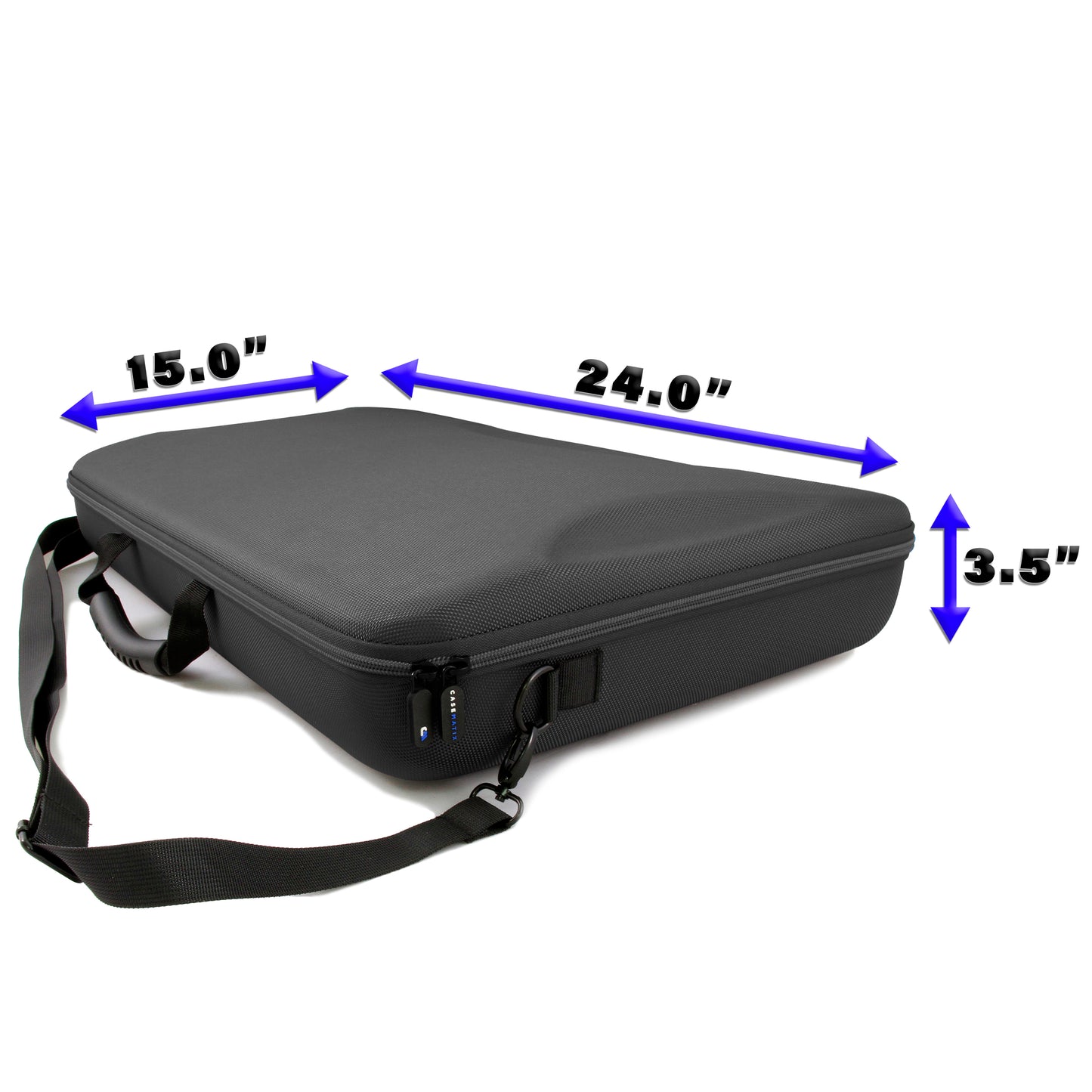 Graphics Tablets Case Compatible with Wacom Cintiq Pro 22, Huion Kamvas 20 Drawing Pen Display and More up to 22 Inches with Strap (Black)