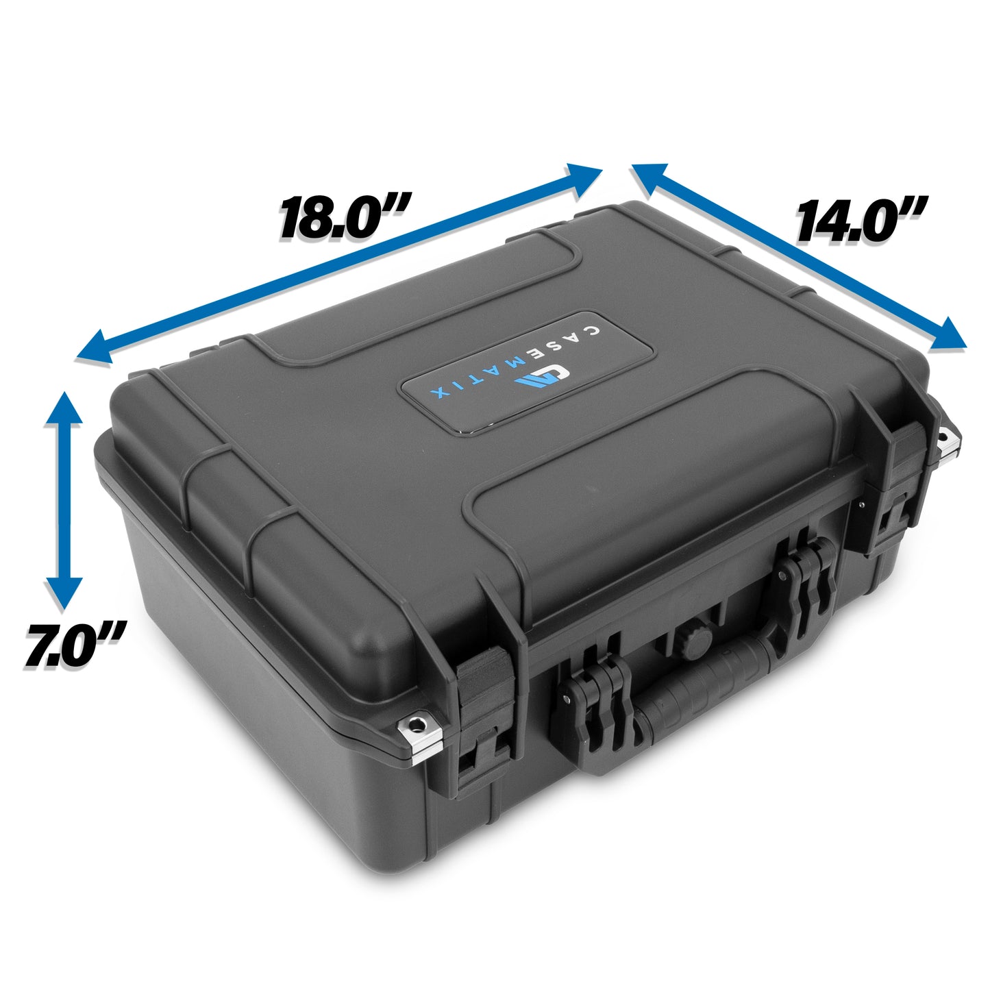 Waterproof Top Loader Card Storage Case for Trading Cards Fits 500 Top Loader Card Holders with Airtight Seal and Precision Cut Dividers