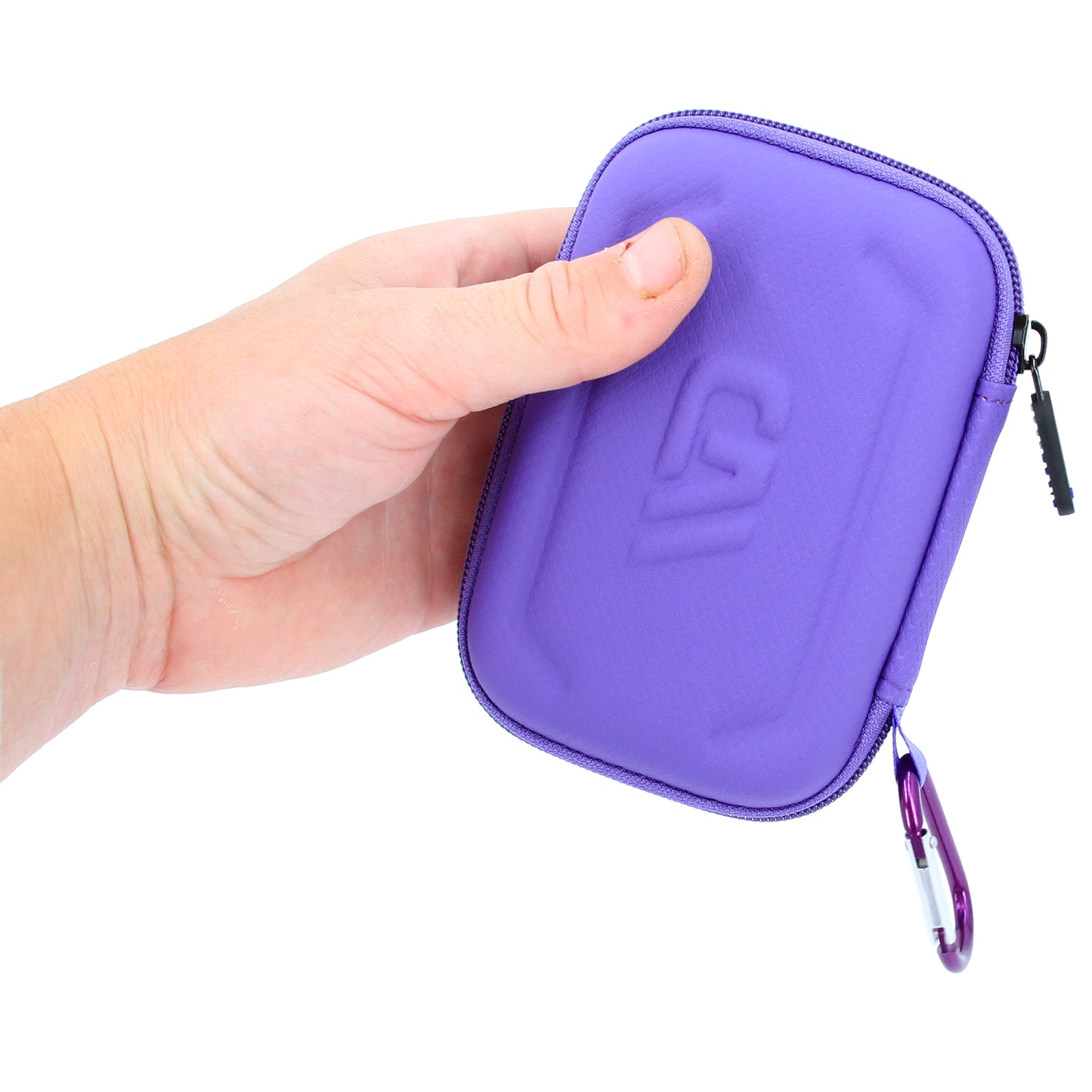 Travel Case Compatible with Zoleo Satellite Communicator - Includes Hard Shell Case with Wrist Strap for Satellite Messenger, Black