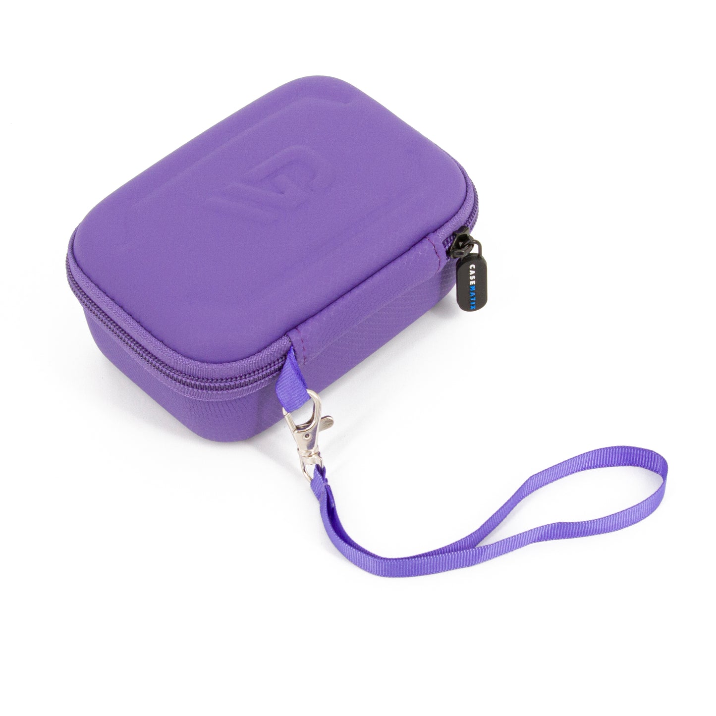 Travel Case Compatible with Zoleo Satellite Communicator - Includes Hard Shell Case with Wrist Strap for Satellite Messenger, Black