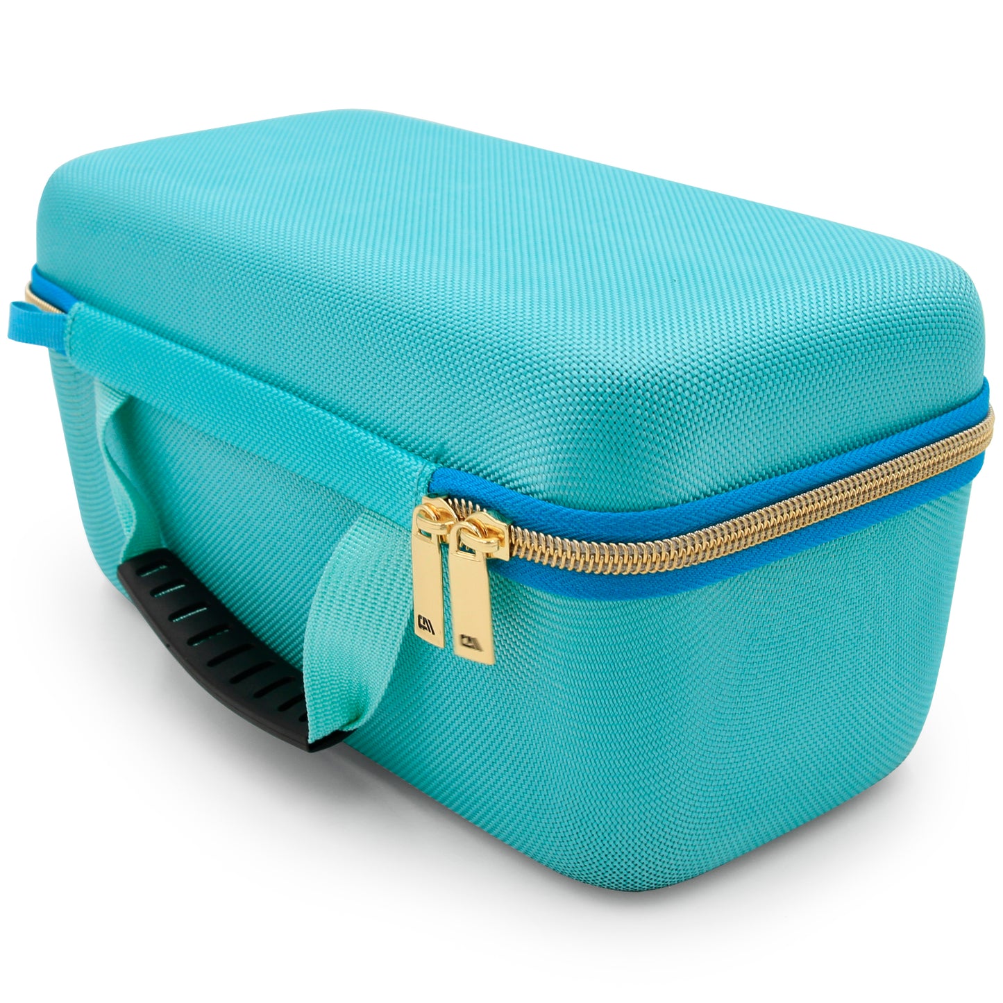 Carrying Case Compatible with NIIMBOT M2 Thermal Transfer Label Maker, Label Rolls & Accessories, Hard Shell Travel Storage Case, Turquoise