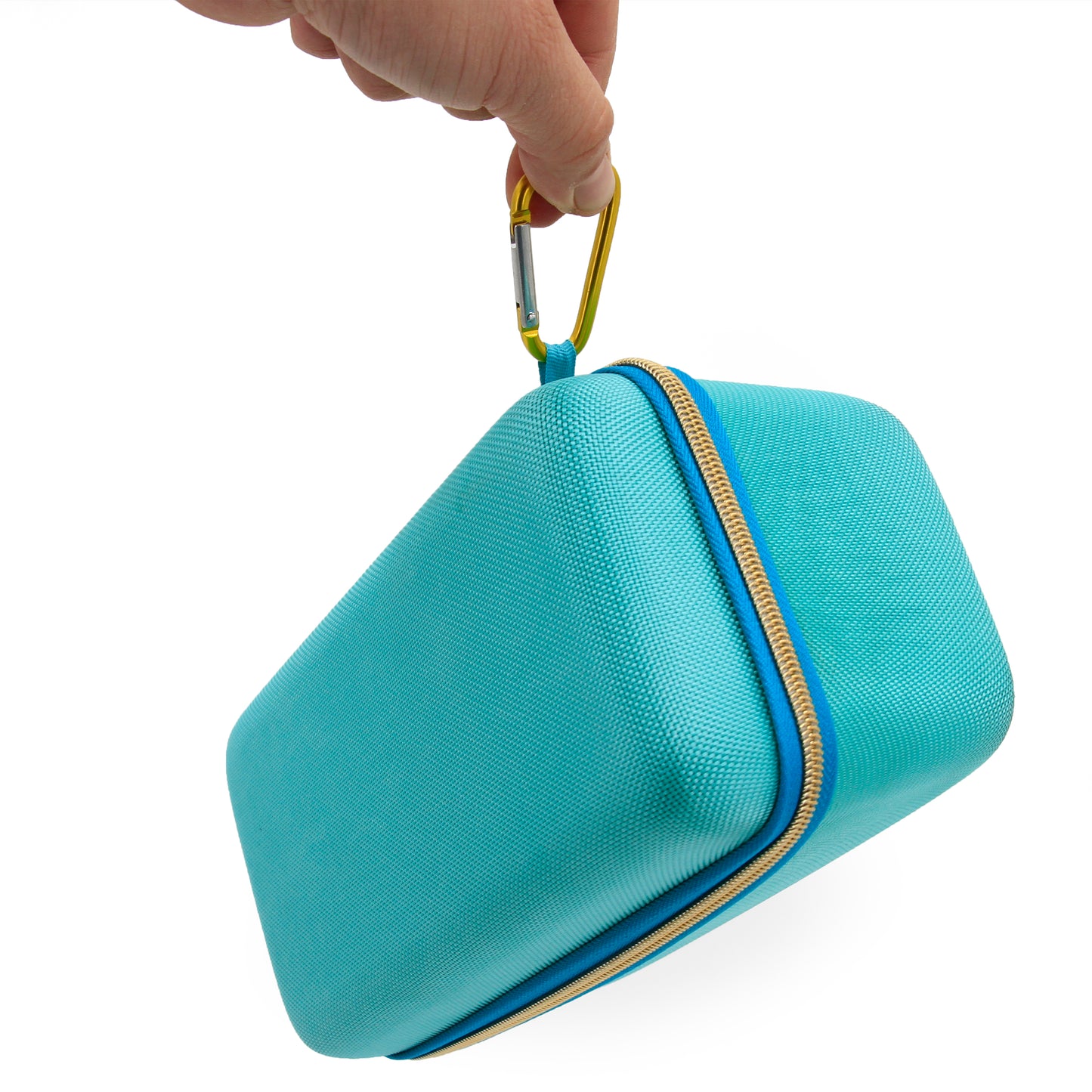 Carrying Case Compatible with NIIMBOT M2 Thermal Transfer Label Maker, Label Rolls & Accessories, Hard Shell Travel Storage Case, Turquoise