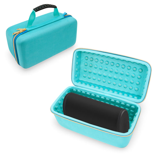 Travel Carrying Case Compatible with Sonos Play Portable Speaker – Hard Shell EVA Storage with Padded Non-Scratch Interior, Handle & Carabiner