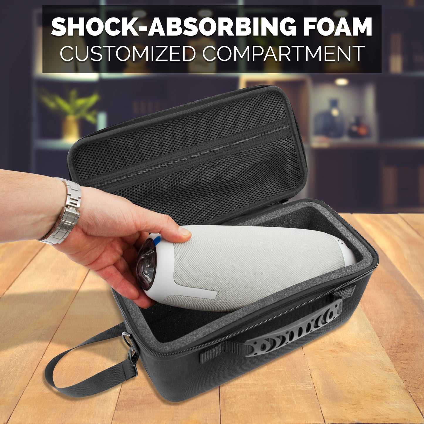 Travel Case Fits Meeting Owl 4 360 Degree Camera, Owl Pro and More Video Conference Accessories - Carrying Case Only for Owl 360 Camera