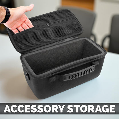 Game Storage Case Compatible with NES – Hard Shell Case Holds 15 Cartridges Upright, Game Holder with Shock-Absorbing Foam, Travel Game Case Organizer