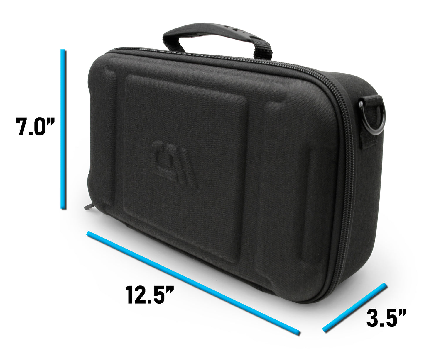 Audio-Technica Sound Burger Case - Protective Travel Case for AT-SB727 Portable Turntable - Black