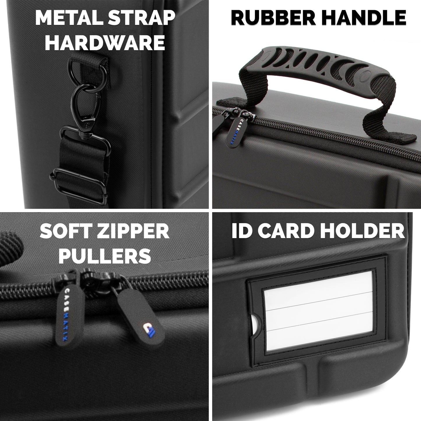 Graded Coin Case With 44 Coin Slab Slots Compatible with NGC and PCGS Coins for Collectors, Premium Graded Coin Storage Slab Case With Water Resistant Coin Box Zippers and Carry Strap