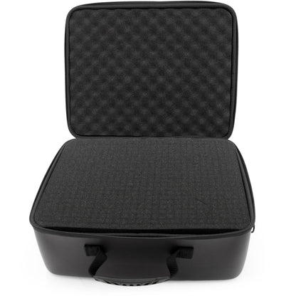 Mixer Case Compatible With Behringer Flow 8 or Xenyx 802s in Two Customizable Trays - Fits DJ Mixers and More up to 13.5" x 10.5" x 2.2"