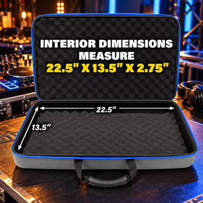 Protective DJ Case Compatible with Numark Mixstream Pro Plus, NV2 Serato DJ Controllers - Includes Case Only