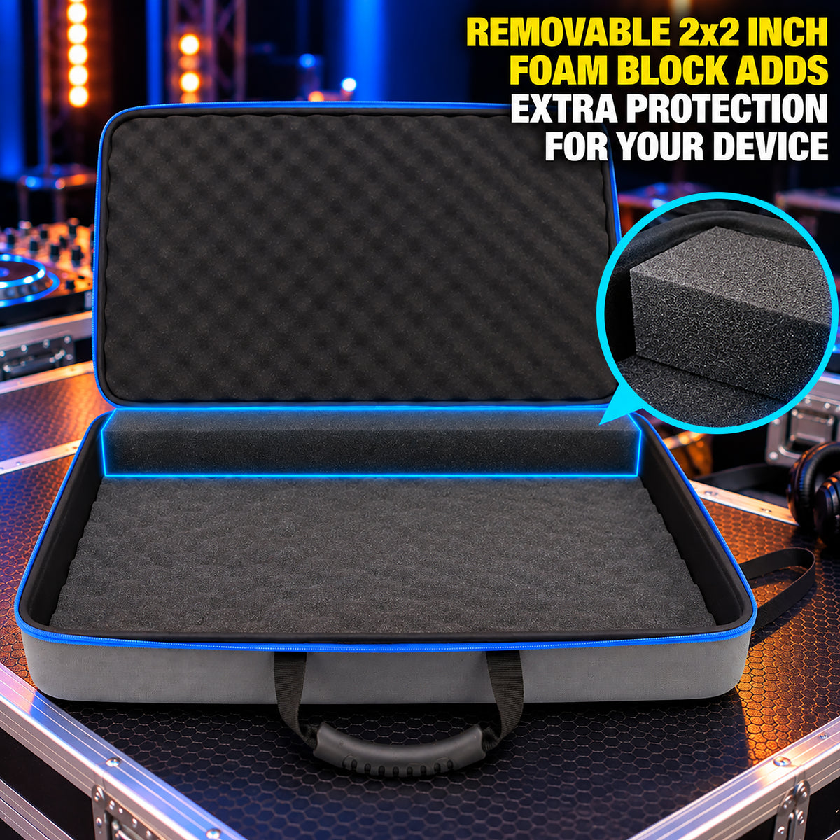 Protective DJ Case Compatible with Numark Mixstream Pro Plus, NV2 Serato DJ Controllers - Includes Case Only
