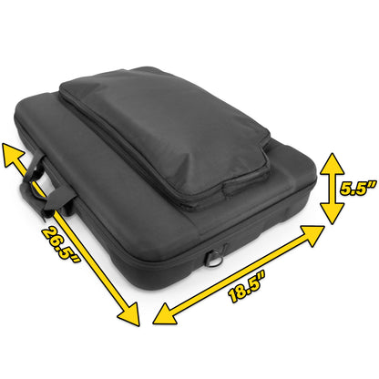 Travel Case Compatible with Starlink Gen 4 Standard Dish Kit – Impact Resistant Hard Case with Precision Cut Foam, Accessory Storage & Carry Strap