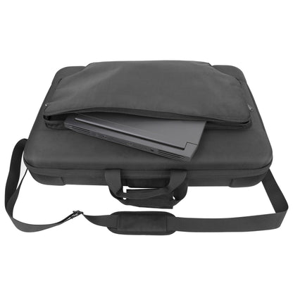 DJ Controller Mixer Gig Bag – Hard Shell Travel Case with Storage, Fits Most DJ Controllers up to 25"x17"x3.5", Portable Carry Case for DJ Gear