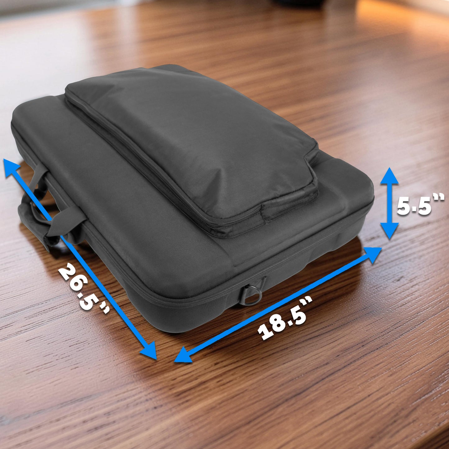 Protective Carrying Case Compatible with Wacom Cintiq Pro 27 Creative Pen Display Graphic Drawing Monitor - Travel Case with Strap and Padded Foam