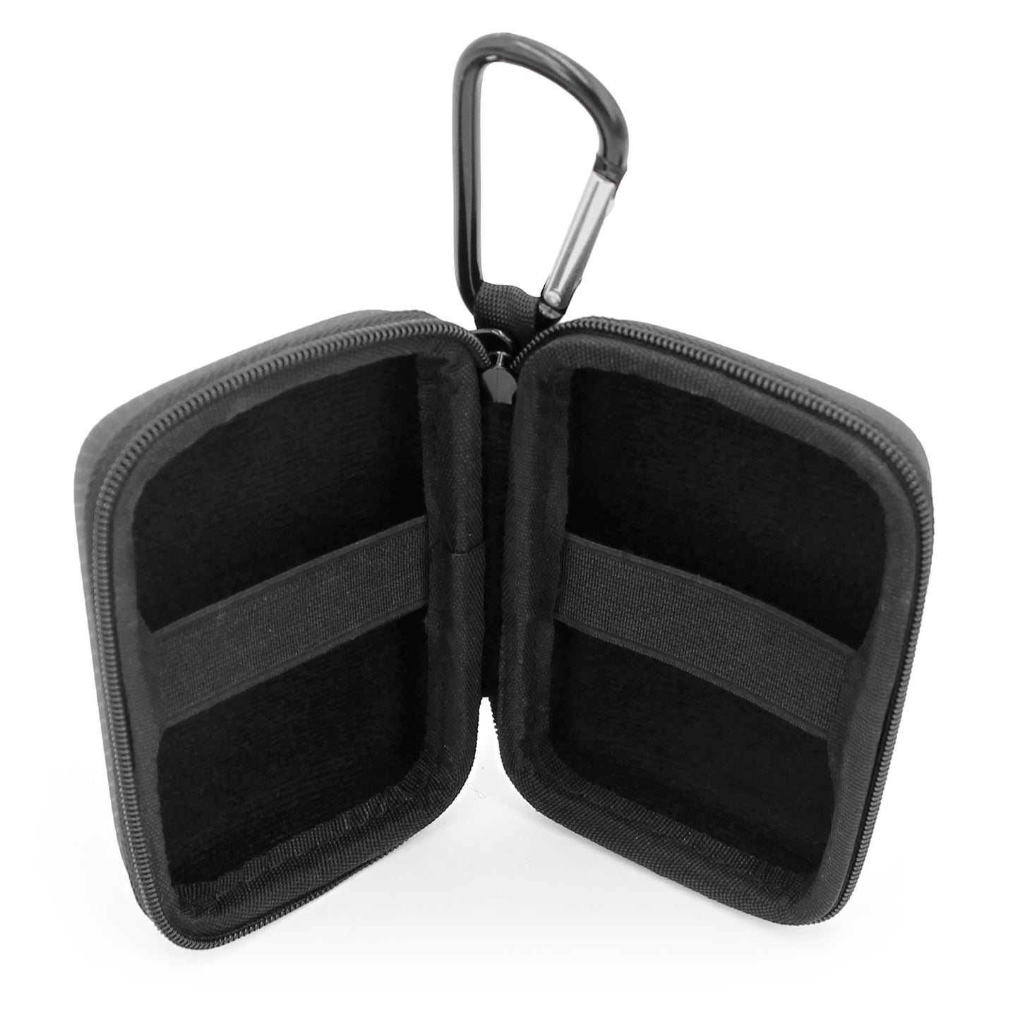 Golf Tracker Carrying Case Compatible with Arccos Air Game Tracker - Compact Hard Shell Golf GPS Travel Case with Carabiner Clip