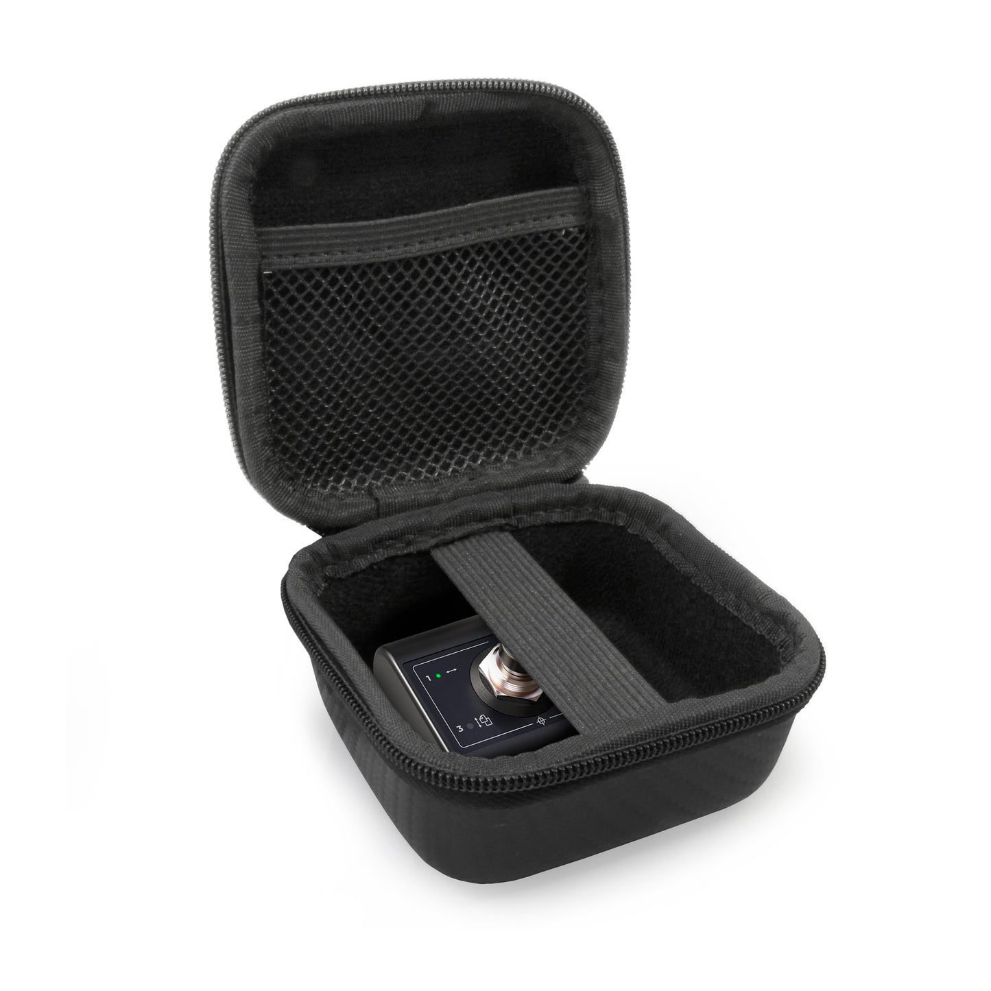 Hard Carrying Case Compatible with Stomp Mini Bluetooth Page Turner & App Controller - Water-Resistant EVA Travel Storage Case