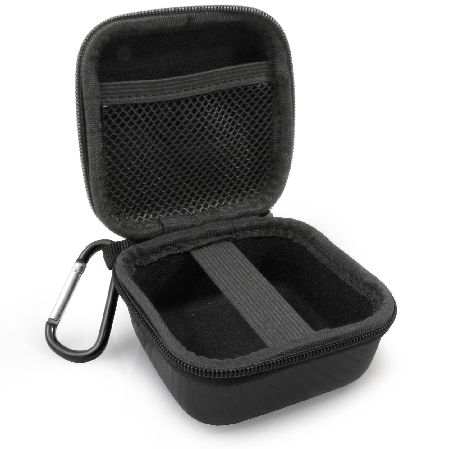 Hard Carrying Case Compatible with Timekettle W4 Pro AI Interpreter Earbuds - EVA Travel Case with Elastic Strap for Translation Earbuds, Case Only