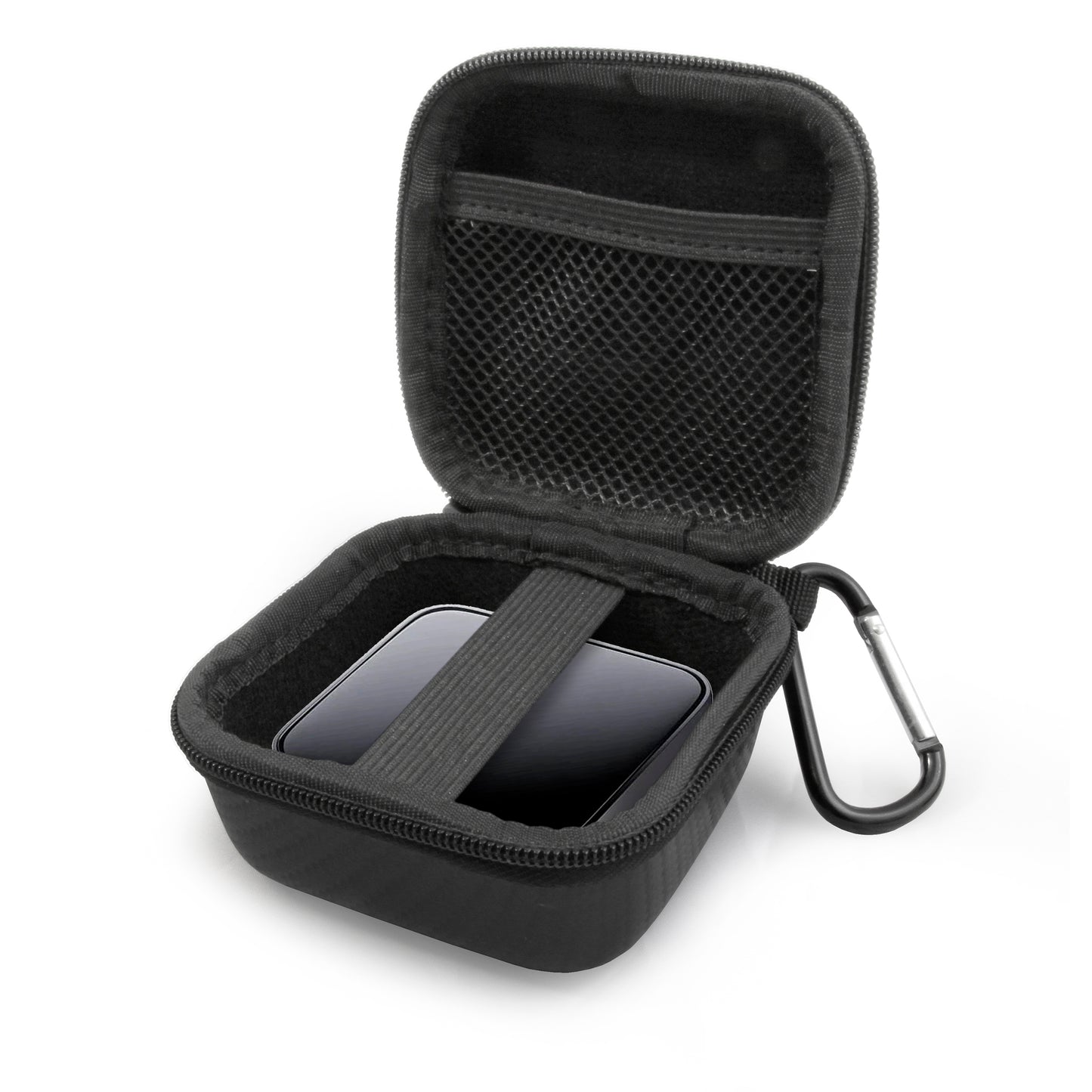 Hard Carrying Case Compatible with Timekettle W4 Pro AI Interpreter Earbuds - EVA Travel Case with Elastic Strap for Translation Earbuds, Case Only