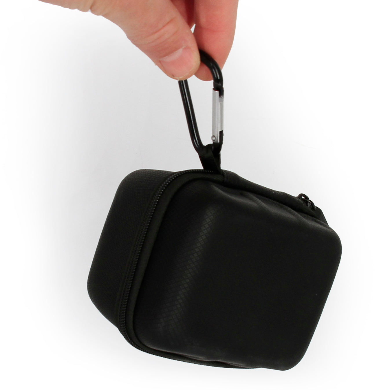 Carry Case Compatible with Frigga S0 4G Cellular Temperature & Humidity Monitor - Hard Shell Travel Case with Non-Scratch Storage and Carabiner