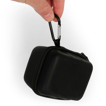 Carry Case Compatible with Frigga S0 4G Cellular Temperature & Humidity Monitor - Hard Shell Travel Case with Non-Scratch Storage and Carabiner