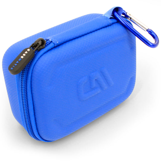 Carry Case Compatible with Moonbird Moonbuddy Guided Meditation and Breathing Device, USB-C Cable and More - Includes Blue Storage Case Only