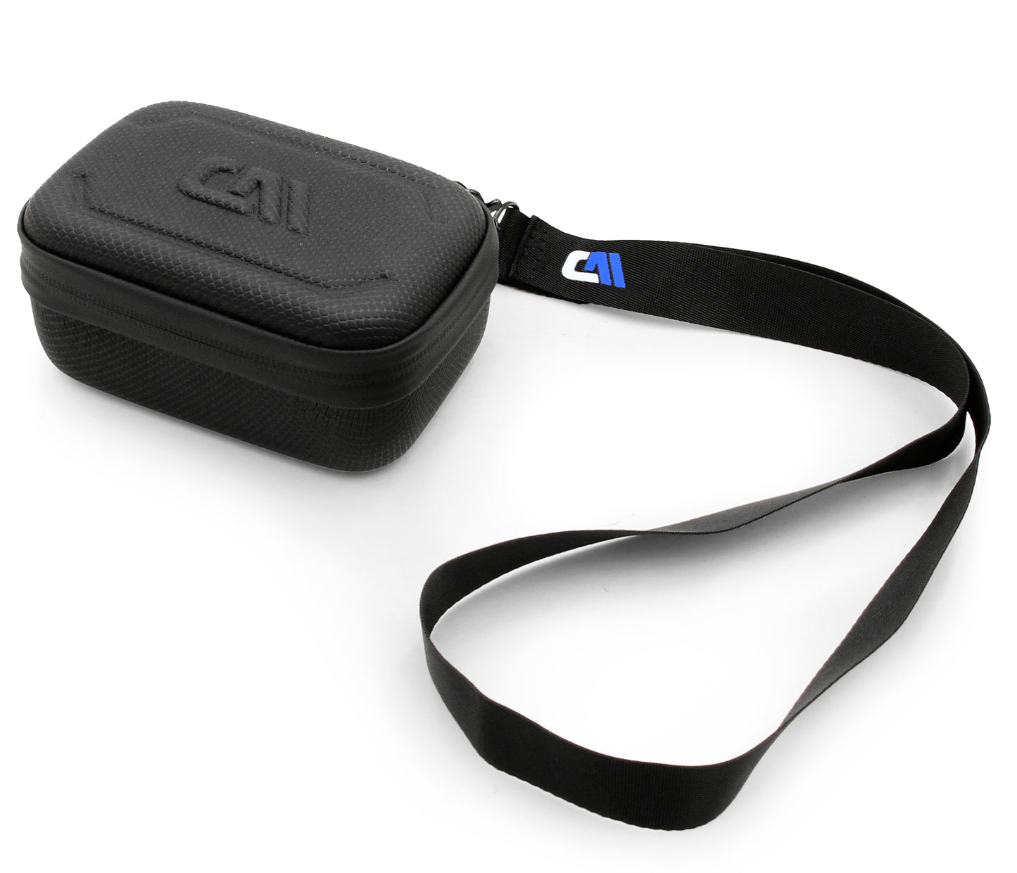 Travel Case Compatible with Zoleo Satellite Communicator - Includes Hard Shell Case with Wrist Strap for Satellite Messenger, Black