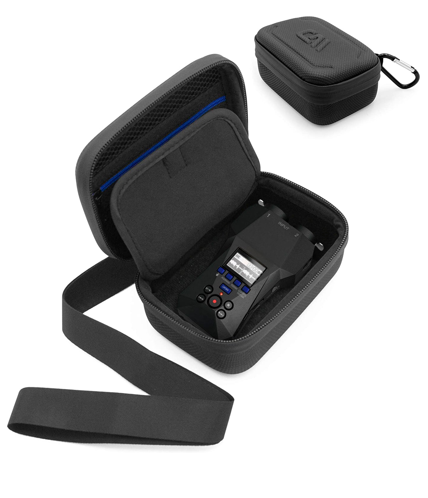 Carrying Case Compatible with Zoom H1 XLR Handy Recorder - Hard Shell EVA Travel Storage Case for Portable Audio Recorder