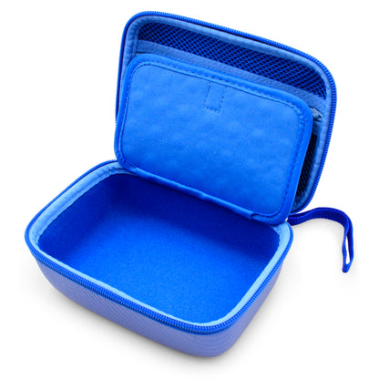 7" Hard Shell EVA Travel Case with Wrist Strap and Padded Divider - Fits Accessories up to 6.5" x 4" x 2"
