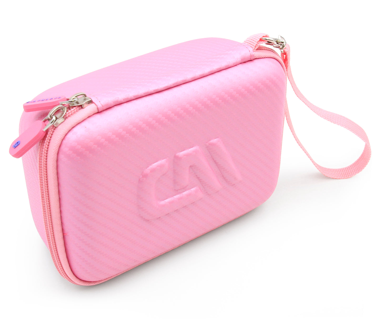 7" Hard Shell EVA Travel Case with Wrist Strap and Padded Divider - Fits Accessories up to 6.5" x 4" x 2"