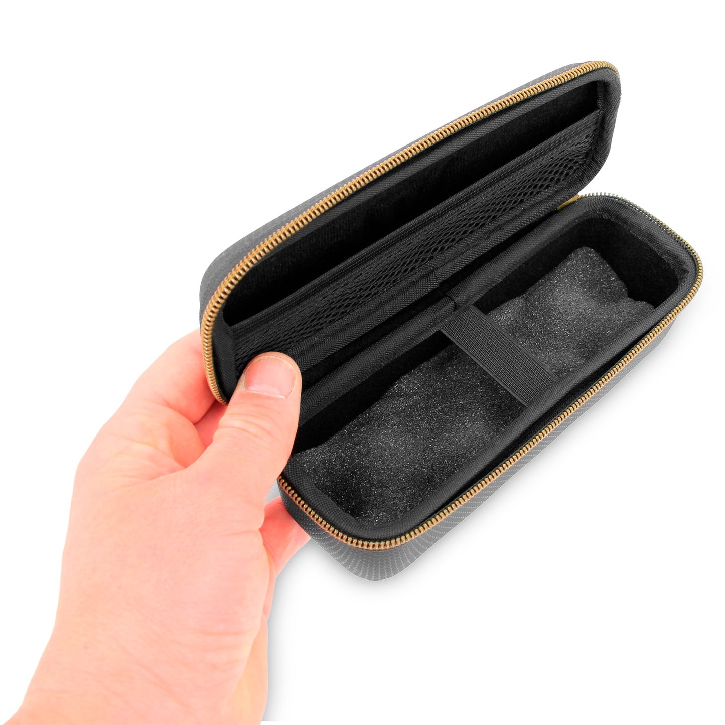 Carrying Case Compatible with Logitech Spotlight 2 Presentation Remote – Hard Shell EVA Storage with Accessory Pocket, Elastic Strap & Carabiner