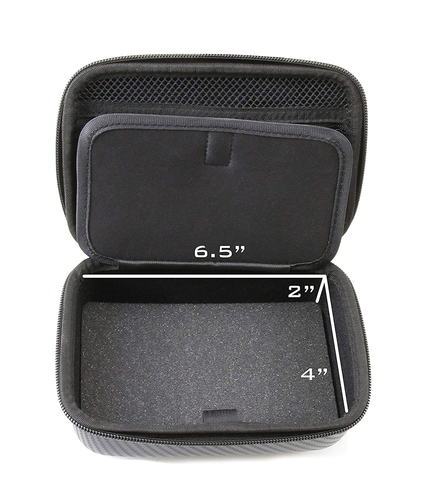 Lavalier Mic Case Compatible with Kimafun 2.4g Wireless Microphone and Accessories - Includes Hard Case Only