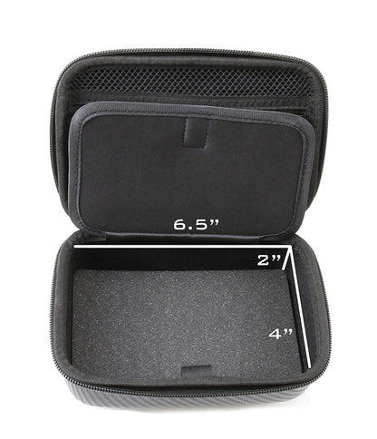 Lavalier Mic Case Compatible with Kimafun 2.4g Wireless Microphone and Accessories - Includes Hard Case Only
