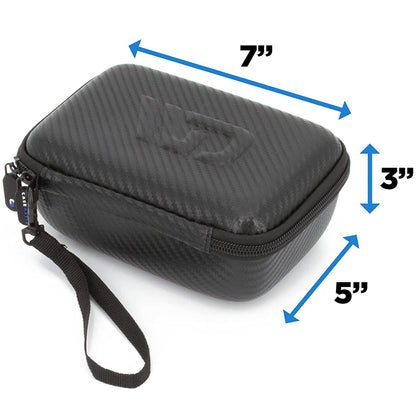 Travel Case Compatible with Game Boy Advance GBA Game Cartridges – Holds 12 Game Cartridges with Protective Foam Slots, Hard Shell Storage Case