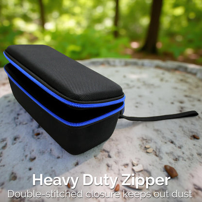 Travel Case Compatible with JBL Grip Compact Bluetooth Speaker – Impact Resistant Hard Shell Storage with Wrist Strap & Accessory Pocket, CASE ONLY