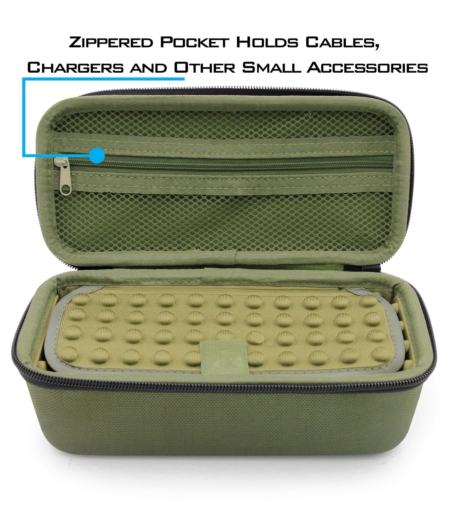 Carrying Case Compatible with Dyson HushJet Mini Cool Fan, Hard Shell Travel Storage with Padded Interior