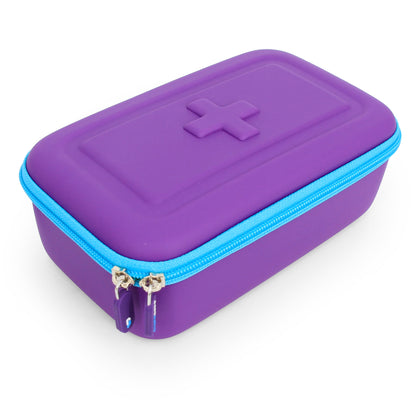 Inhaler Spacer Travel Case - Protective Storage for Inhaler with Mask & Accessories