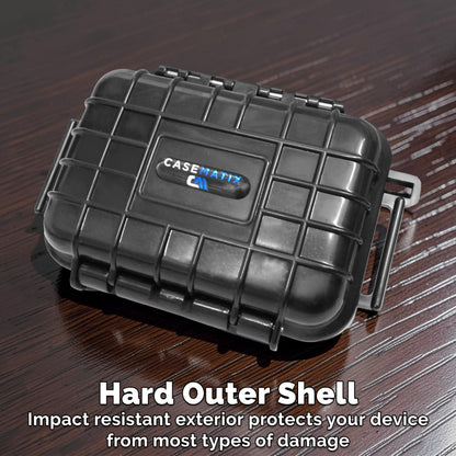 Wi-Fi Hotspot Travel Case Compatible with Ubiquiti UniFi UTR Travel Router – Waterproof Hard Shell Carrying Case for Portable VPN Router WiFi Router