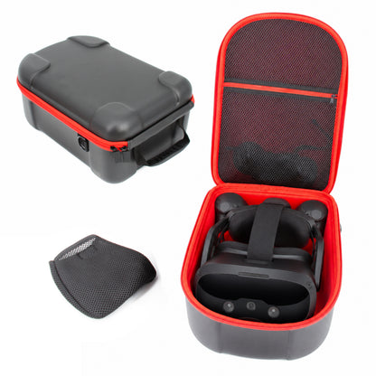 Carrying Case Compatible with HTC Vive Focus Vision VR Headset – Hard Shell EVA Travel Case with Accessory Pocket & Shoulder Strap