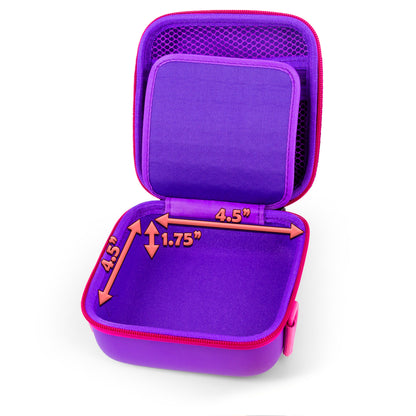 Carry Case Compatible with the Tic Tac Toe Bolt Game Single Layer Handheld Electronic Game - Does Not Fit Double-Stack Accessory Tray