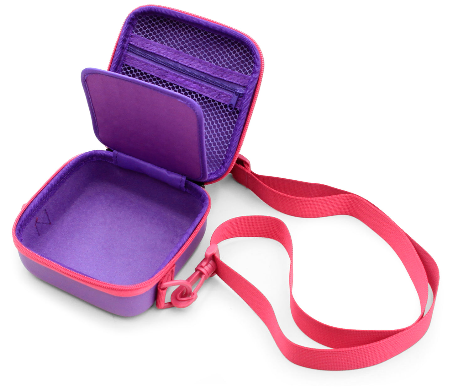 Travel Case Compatible with Ultimate Ears MINIROLL Bluetooth Speaker & Charging Cable, Includes Carry Case Only (Purple)