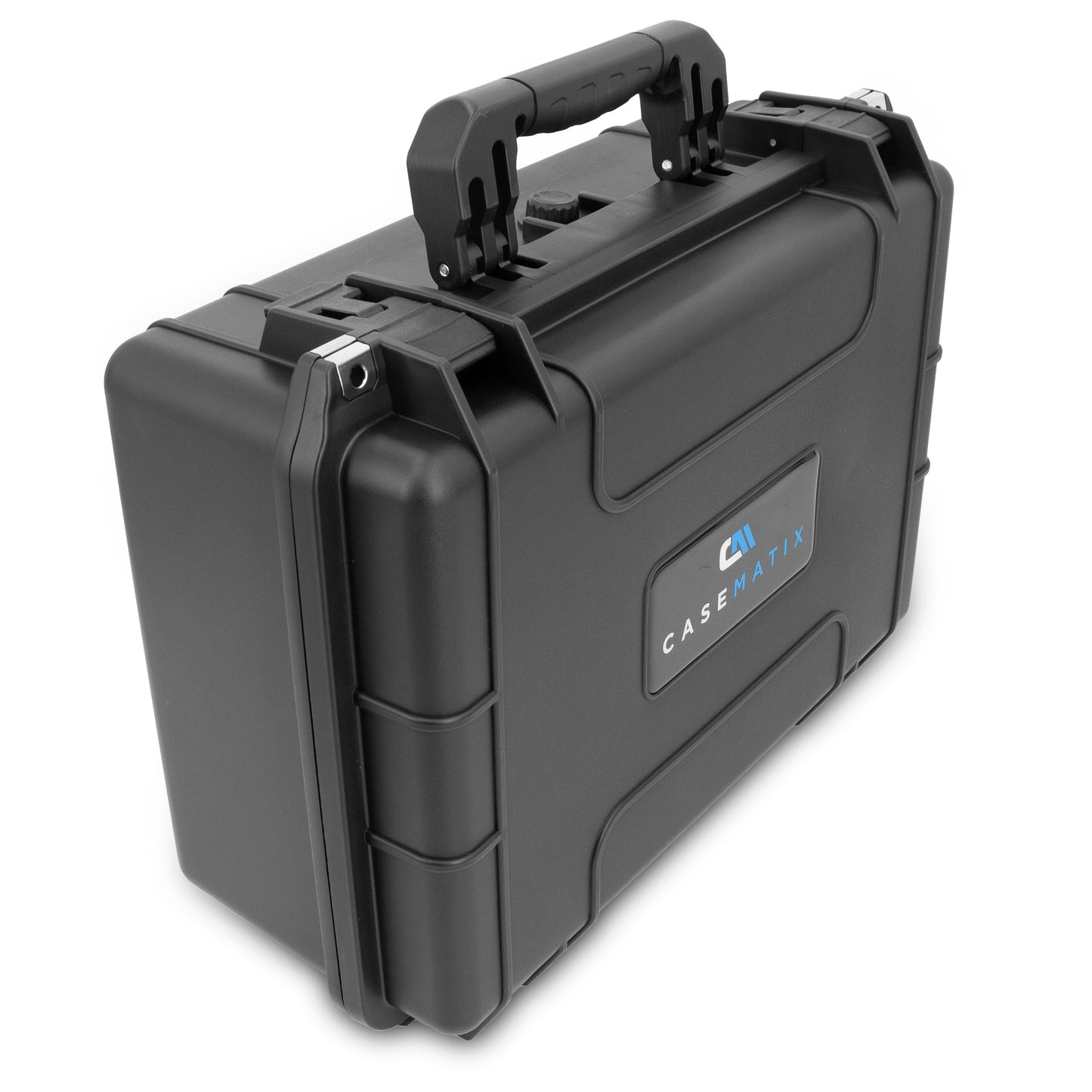 Waterproof Hard Shell Projector Case Compatible with Optoma/ViewSonic/NEC Home Theater Projectors up to 15" - Customizable Diced Foam Interior