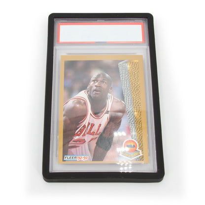 Graded Card Bumper Guards Compatible with PSA Graded Cards, Includes 5 Graded Card Sleeve Protectors, Does Not Fit Other Slab Card Brands