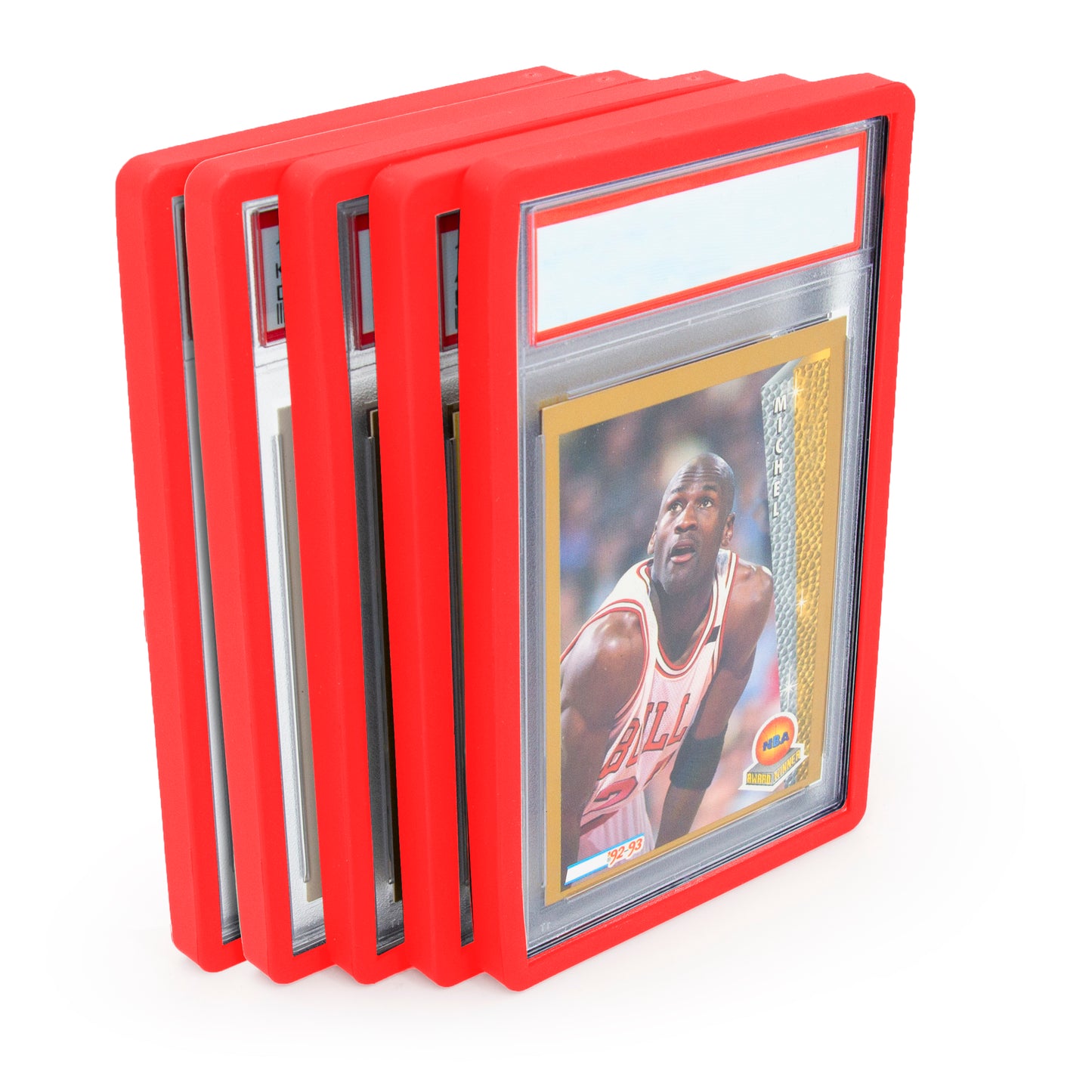 PSA Slab Bumper Guards 5-Pack Compatible with Yugioh, MTG, Pokémon & Sports PSA Graded Cards, Includes 5 PSA Slab Guard Bumper Protectors