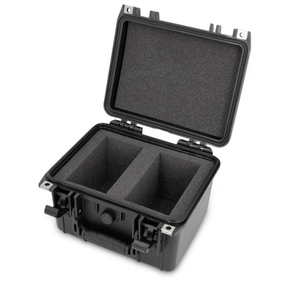 SNES Game Storage Case Compatible with 16 Nintendo SNES Cartridges – Waterproof Hard Shell SNES Game Case with Custom Foam Dividers
