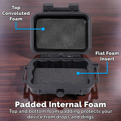 Wi-Fi Hotspot Travel Case Compatible with Ubiquiti UniFi UTR Travel Router – Waterproof Hard Shell Carrying Case for Portable VPN Router WiFi Router