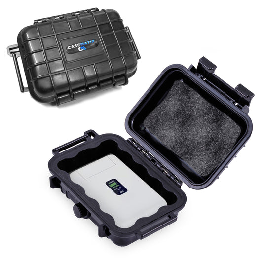 Wi-Fi Hotspot Travel Case Compatible with Ubiquiti UniFi UTR Travel Router – Waterproof Hard Shell Carrying Case for Portable VPN Router WiFi Router