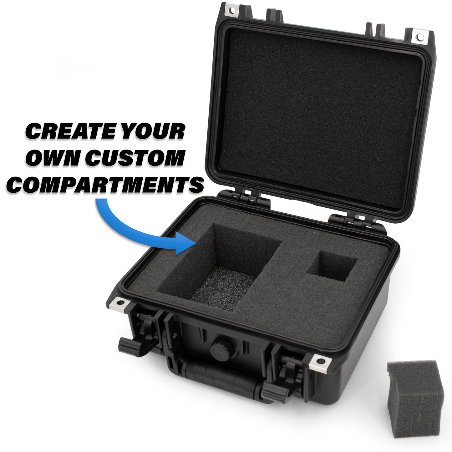 11" Waterproof Studio Recording Case Compatible with Blue Ember Xlr Condenser Microphone and Small Accessories