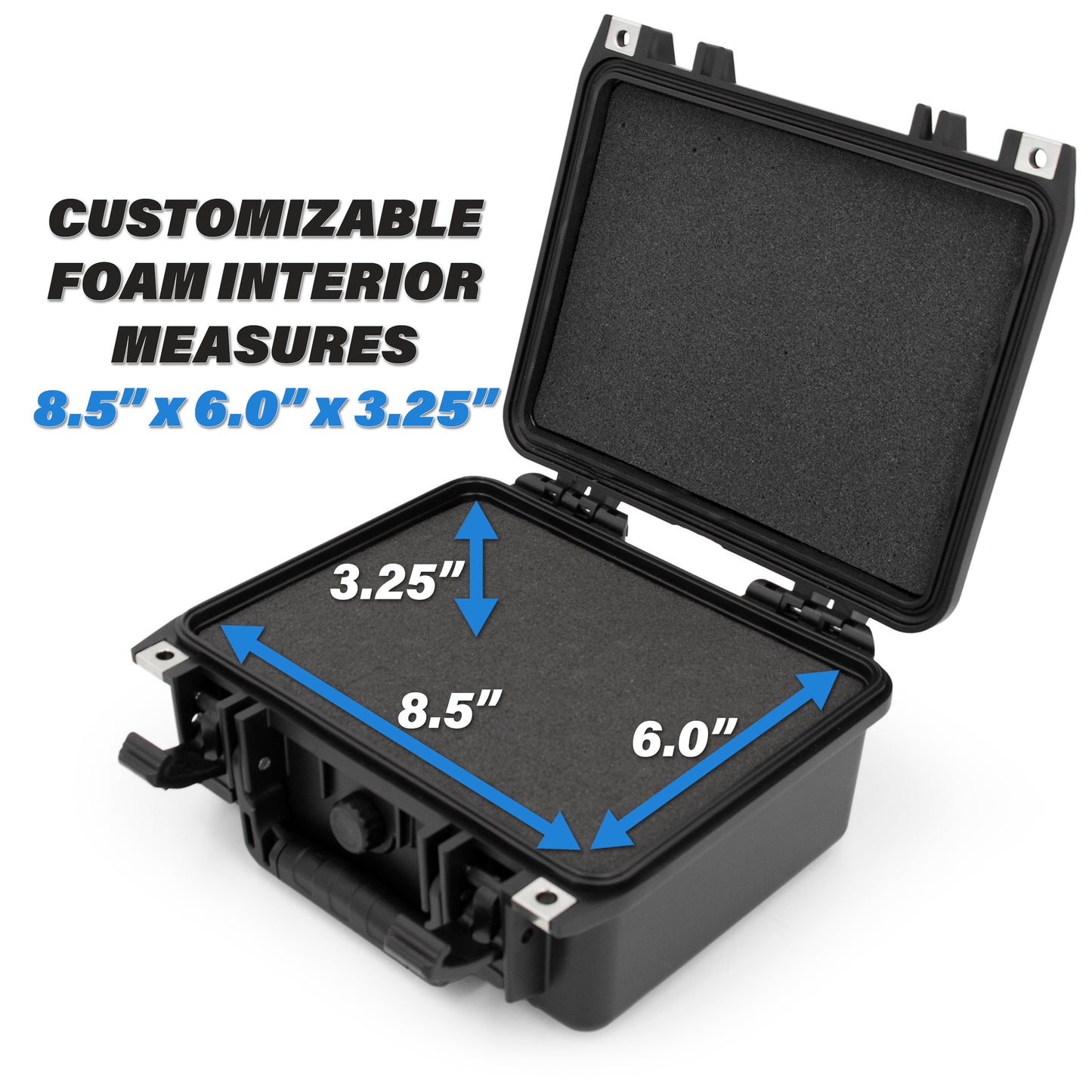 Waterproof Hard Case Compatible with Elgato Wave XLR MK.2 Audio Interface & Recording Accessories – Customizable Protective Travel Carrying Case