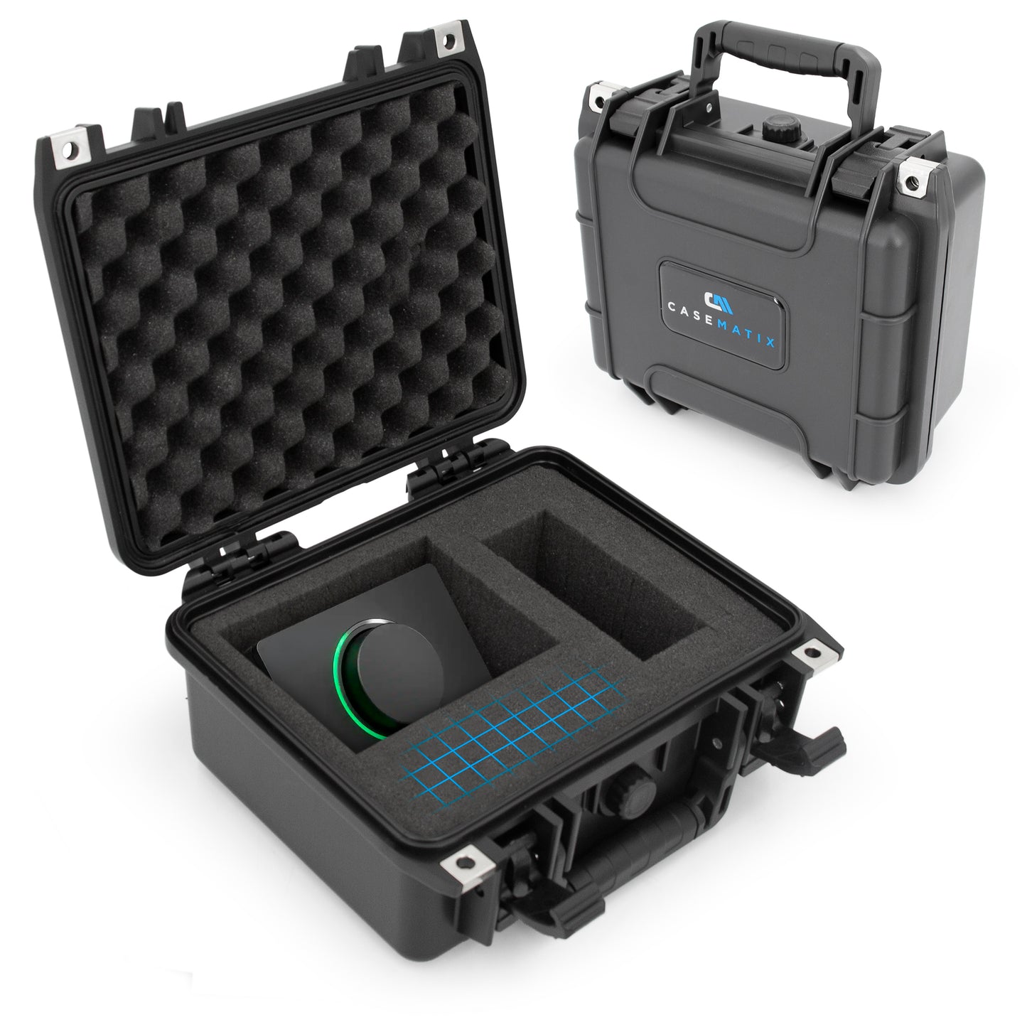 Waterproof Hard Case Compatible with Elgato Wave XLR MK.2 Audio Interface & Recording Accessories – Customizable Protective Travel Carrying Case