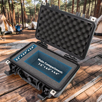 Hard Case Compatible with DWARFLAB Dwarf Mini Smart Telescope – Waterproof Travel Case with Custom Foam, Shockproof Storage for Astronomy Gear
