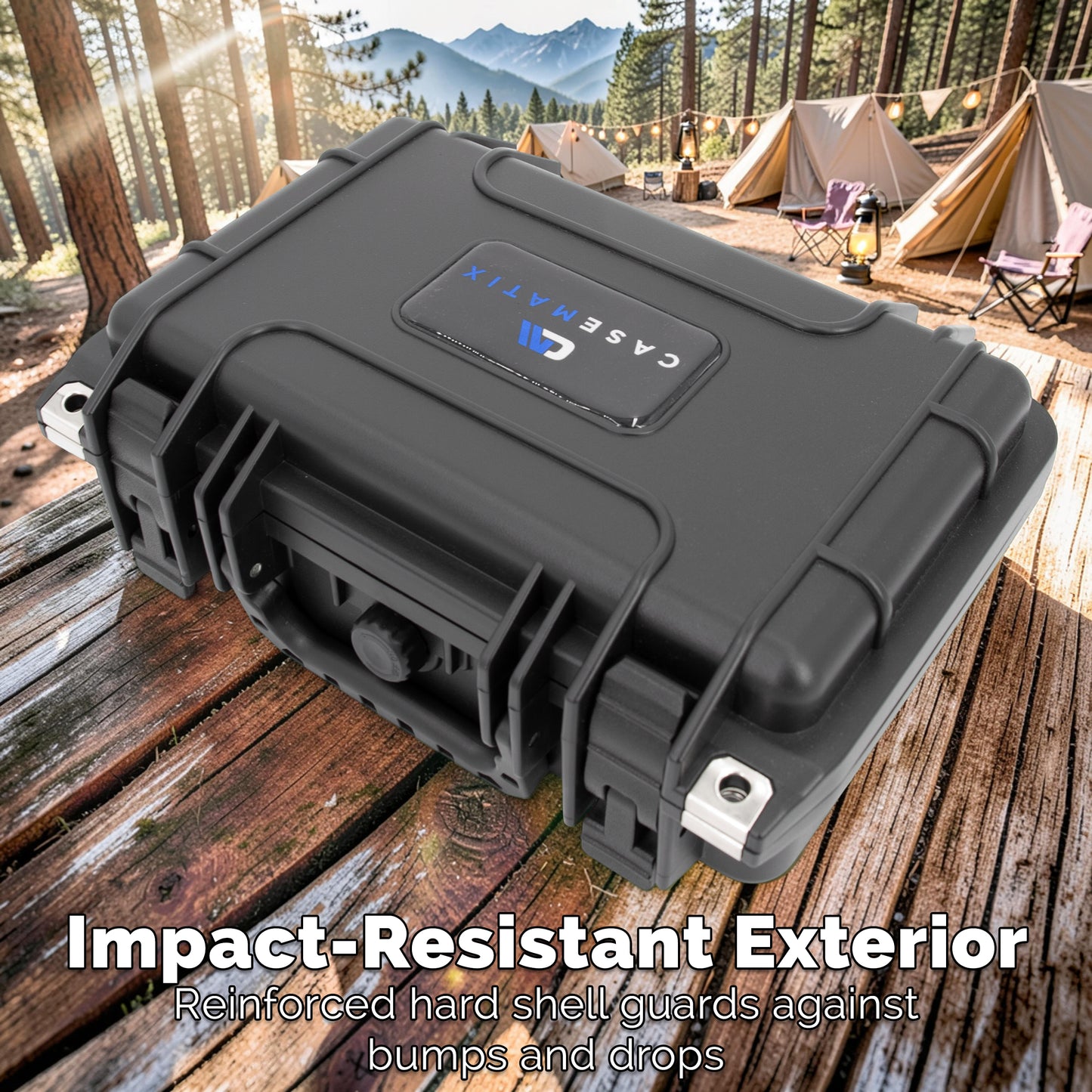 Hard Case Compatible with DWARFLAB Dwarf Mini Smart Telescope – Waterproof Travel Case with Custom Foam, Shockproof Storage for Astronomy Gear